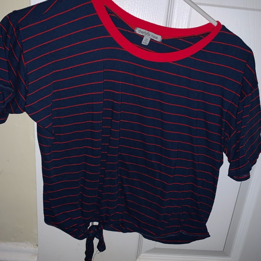 cute tied crop top